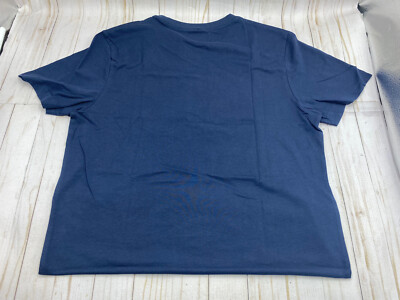 Hurley Mens T-Shirt 100% Cotton CTN Jersey SS Graphic Tee Navy 