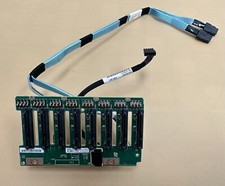 HP DL380 G9 8BAY SFF BACKPLANE BOARD SAS SATA 832305-001 w/ CABLES