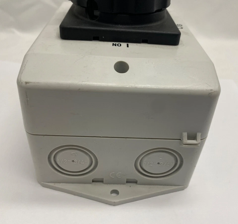 Siemens Disconnect switch 3 pole non-fused 3LD2064-1GP51-OUS2 with aux NO/NC - Image 3 of 4