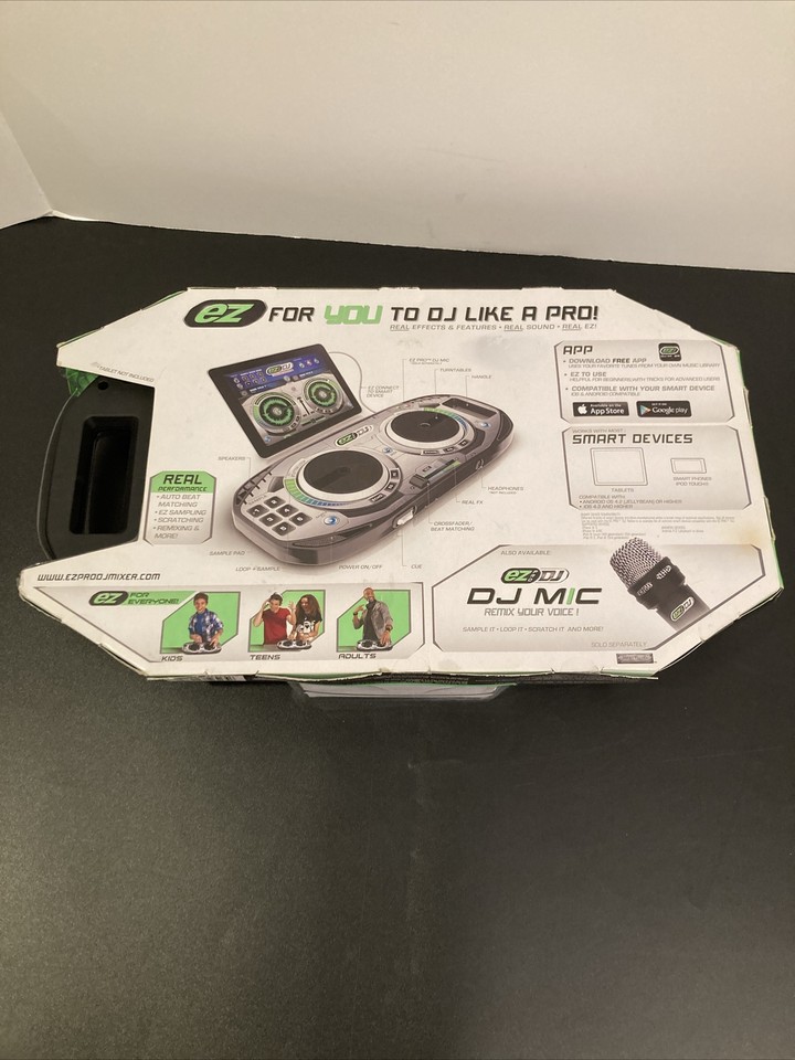 EZ PRO DJ Mixer Jakks Pacific 2013 Compatible with Most Smart Phones