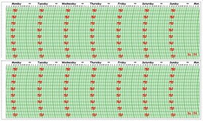 Barograph Chart Paper