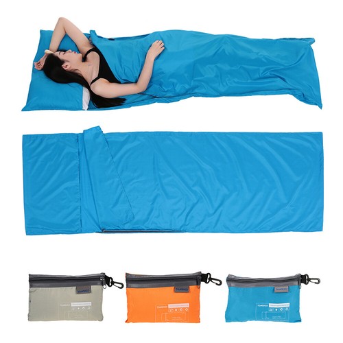 TOMSHOO Portable Sleeping Bag Anti-Mite Anti-Static For Outdoor Camping B8V9 - Picture 4 of 13