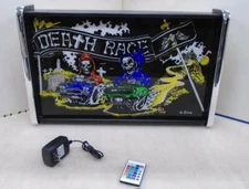 Death Race Marquee Game/Rec Room LED Display light box