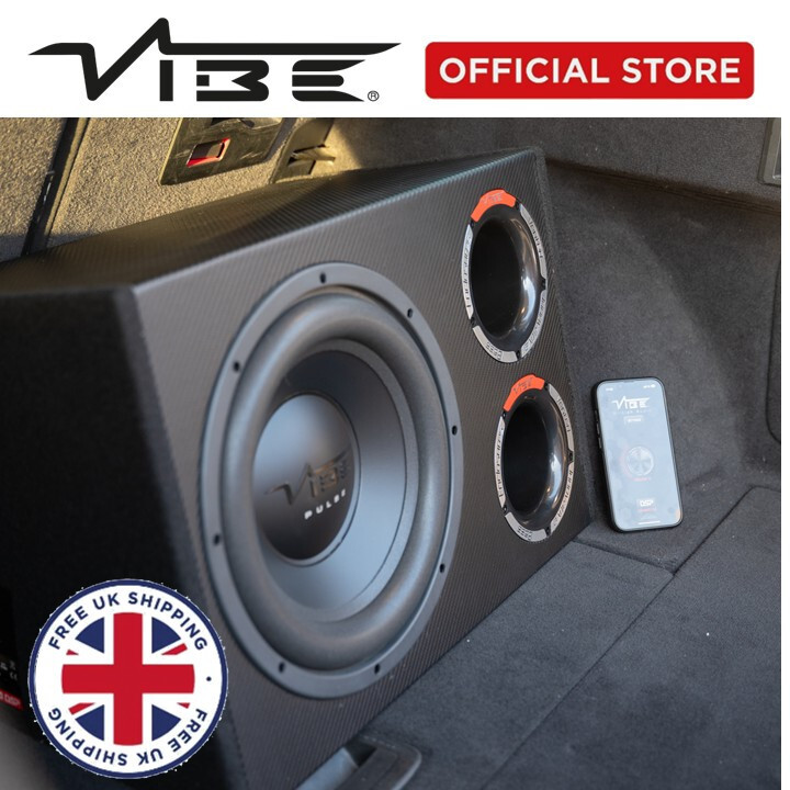 Bass Enclosure Vibe Cbr 10 Active Subwoofer VIBE Pulse 12 Inch