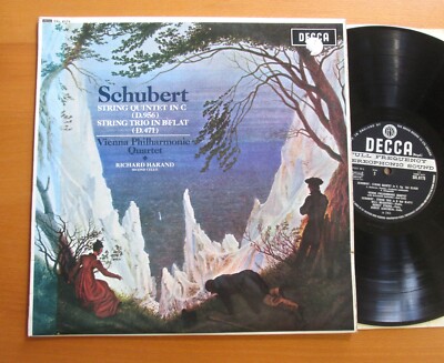 SXL 6173 WB Schubert String Quintet Trio Vienna Philharmonic Decca ED3 EX