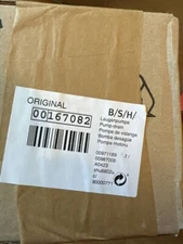 Exact Replacement Part 00167082 for Bosch Thermador Dishwasher Drain Pump