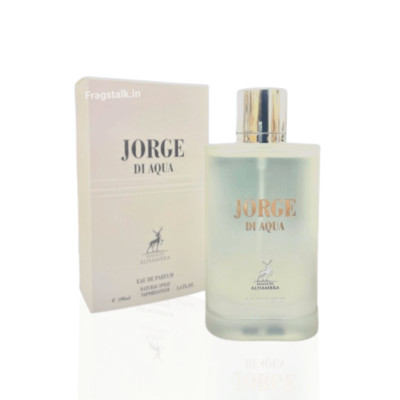 JORGE DI AQUA By Maison Alhambra 100% Original Perfume Unisex 100 ML EDP