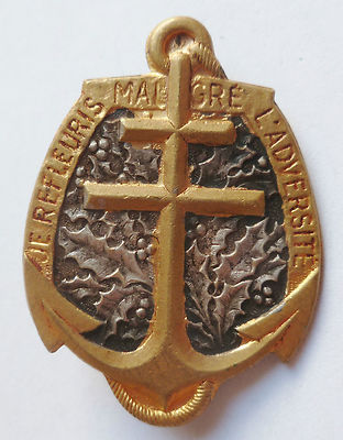 Abzeichen FFL FREIES FRANKREICH 1. DFL KOMPANIE ANWEISUNG DIVISIONÄR ORIGINAL  