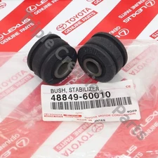 4884960010 Genuine Toyota Suspension Stabilizer Bar Link Bushing Set 2 Units OEM