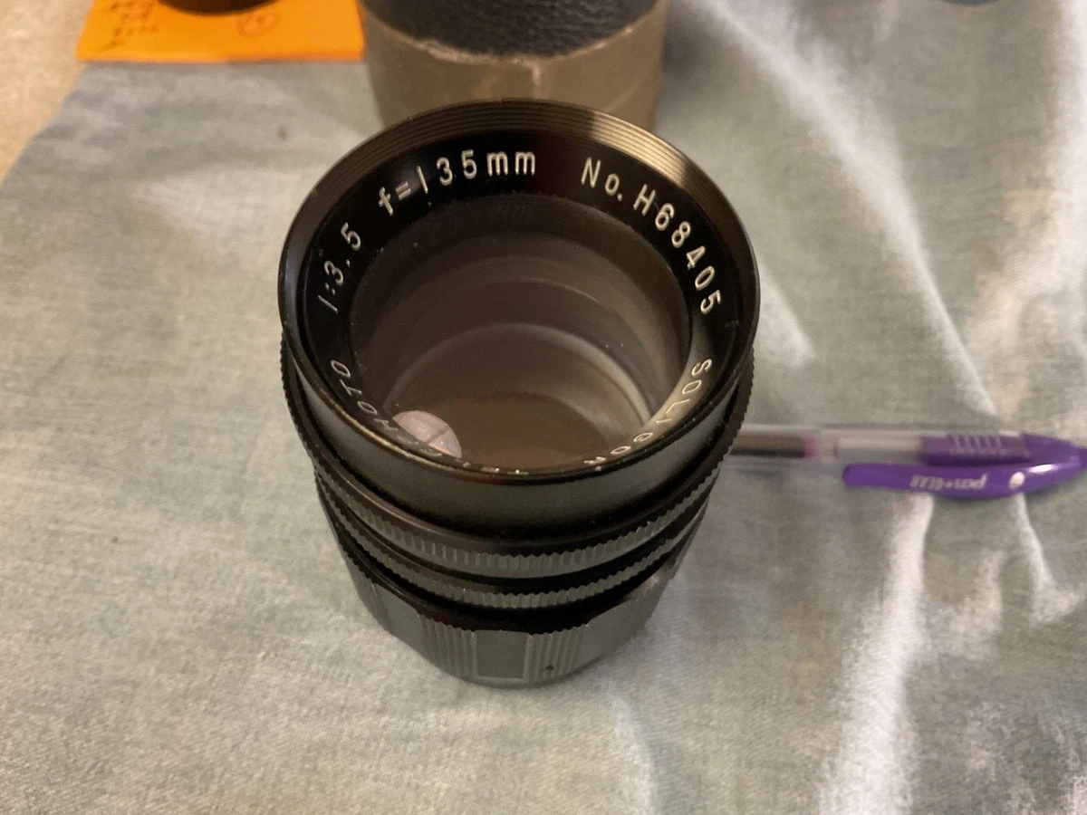 Soligor f/3.5 Camera Lenses 135mm Focal for sale - eBay