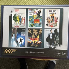 James Bond 007 | Movie Posters | 1000 Piece Jigsaw Puzzle preowned