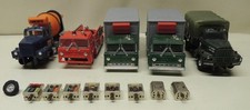 Vintage Ideal Motorific Trucks junk lot incomplete