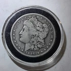 1894o  Morgan Silver Dollar $1 Coin Circulated United States 0.9 Fineness
