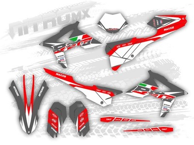 Grafik Set passend Beta RR 125 250 300 350 390 430 450 480 500 2018 2019 Dekor