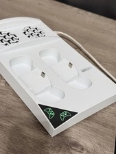 Xbox Series X S Vertical Stand Cooling Fan Dual Controller Charging Dock