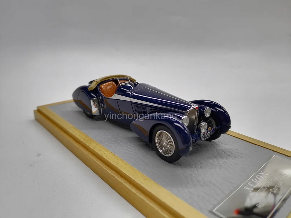 XEROX 1/43 Resin car model Bugatti T57SC 1938 Limited edition 49PCS - Image 4 of 4