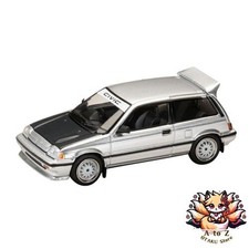 NEW 1/64 Honda Civic at Late Version/JDM Street Racer Silver