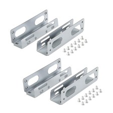 2 Pack SSD/HDD Hard Drive Metal Mounting Bracket Adapter, Convert Any 3.5 in ...