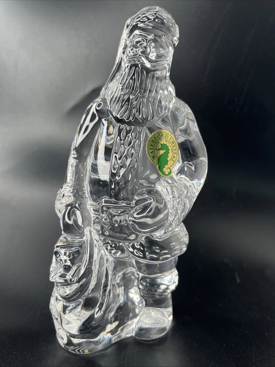 アメリカングラスサイン　サンタアンティーク金箔　ビンテージ Waterford Crystal Santa Claus for sale | eBay