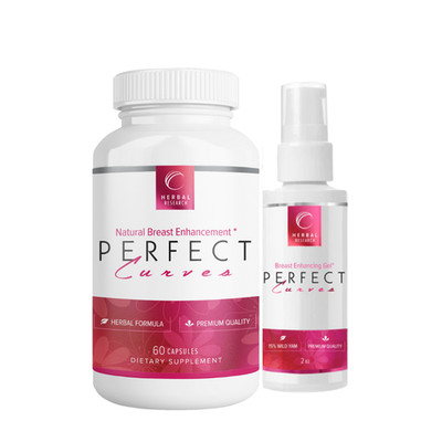 Perfect Curves Bundle - Natural Breast Enhancement System (2 items)