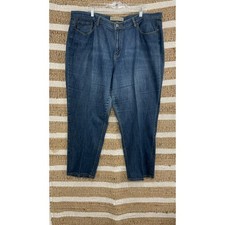 Classic Stretch Women's Jeans Size 24 Petite (45in) Denim Light Wash Blue Pants