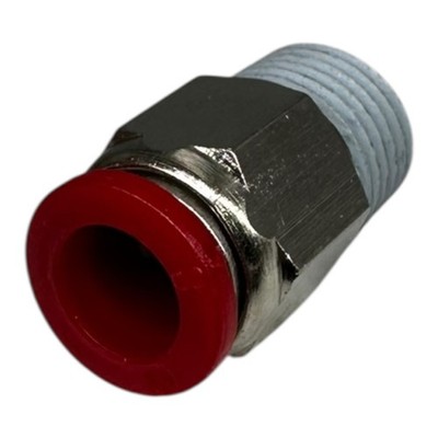 10x IMI Norgren C01250828 Pneufit C Socket Connector PC08-02 Brass Nickel Plated