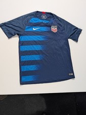 Nike USA USMNT 2018 Away Jersey Navy/Blue Stripes XL Soccer World Cup Size Med.