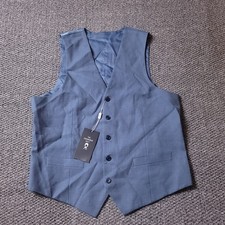 The Groomsman Suit Vest Mens 38 Light Blue Formal Supply Dress Wedding Shop