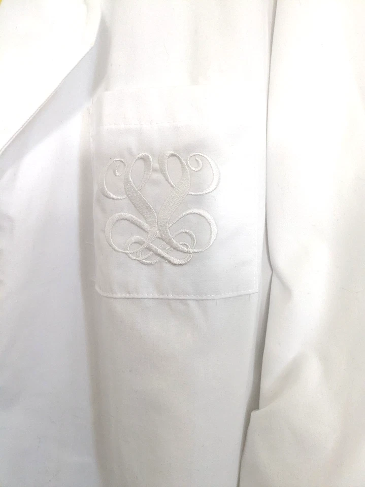 Landau Lab Jacket #8711, Size 4XL, Color ~ White. NWT - Image 2 of 4