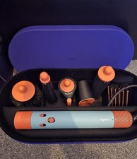 Dyson Airwrap i.d. Straight+Wavy Set Bluetooth No Heat Damage w/ Case