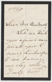 Princess Louise Signed Letter Daughter Of Queen Victoria
