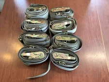 Pre-Owned QTY 8 US Cargo Control Ratchet Strap Gray 4400 lbs ABS 1467 lbs WLL C8