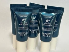 Sunday Riley A+  High-Dose Retinoid Serum .17oz Travel Size  NEW 5 PACk