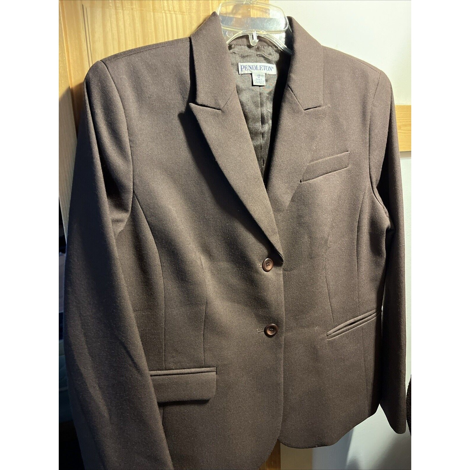 Pendleton Women’s Blazer Jacket Two Button 100% W… - image 2