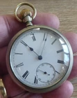 GOOD WALTHAM VINTAGE  GENTS NICKEL POCKET WATCH