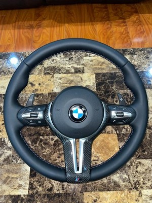 BMW M Performance Nappa Leather Carbon Steering Wheel Set   F80 F82 F30 F32 M3