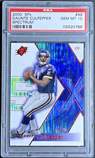 2000 SPX SPECTRUM /25 DAUNTE CULPEPPER #49 PSA 10 GEM MINT POP 1