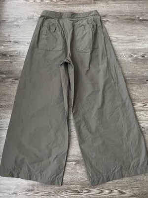 UNIQLO × Clare Waight Keller Uniqlo x Clare Waight Keller Side Snap Pant Womens 6 Green Wide