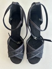 Salsa Shoes Small Heels Black Color Used Only Once Dance