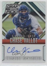 2014 Panini Prizm Perennial Draft Picks Silver Chase Vallot #40 Auto 1k5