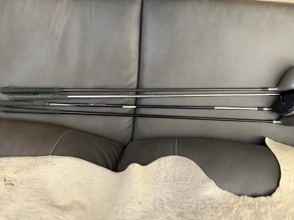 Lote de 4 maderas metálicas vintage - Adams Tight Lies ST, palos de batalla, bomba Foto 2 de 2