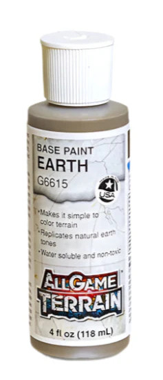 Woodland Scenics WG6615 All Game Terrain - Earth Base Paint