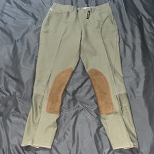 Tailored Sportsman Trophy Hunter Side Zip Breeches Riding Pants Women Size 30L