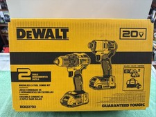 NEW DEWALT 20V MAX 2-Tool Brushless Power Tool Combo Kit w/Soft Case - DCK227D2
