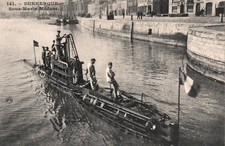 CARTE POSTALE  - DUNKERQUE - NORD - 59 -  SOUS-MARIN MEDUSE