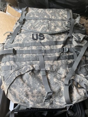 Complete Rucksack Backpack ACU Large Version MOLLE II  Excellent Condition A+