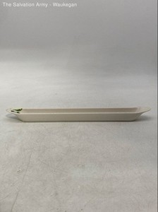 Revol France Olive Leaves Porcelain Tableware Kitchenware Serving Boat Tray Dish