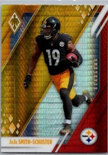 2021 Panini Phoenix #93 JuJu Smith-Schuster Fire Burst