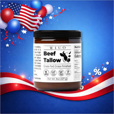 Paleo Beef Tallow for Skin Care  Cooking, 100 Grass Fed and Finishe