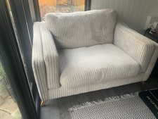 Beige Two Seater Sofa - Excellent Condition - Furniture Village